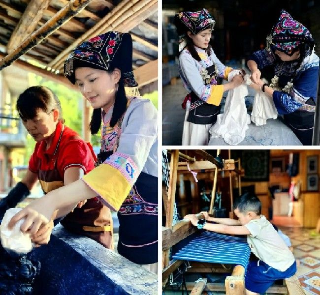 杨立平《非遗蜡染》
