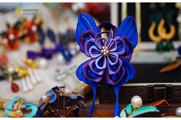 区级非遗保护名录 缠花艺术（光明）