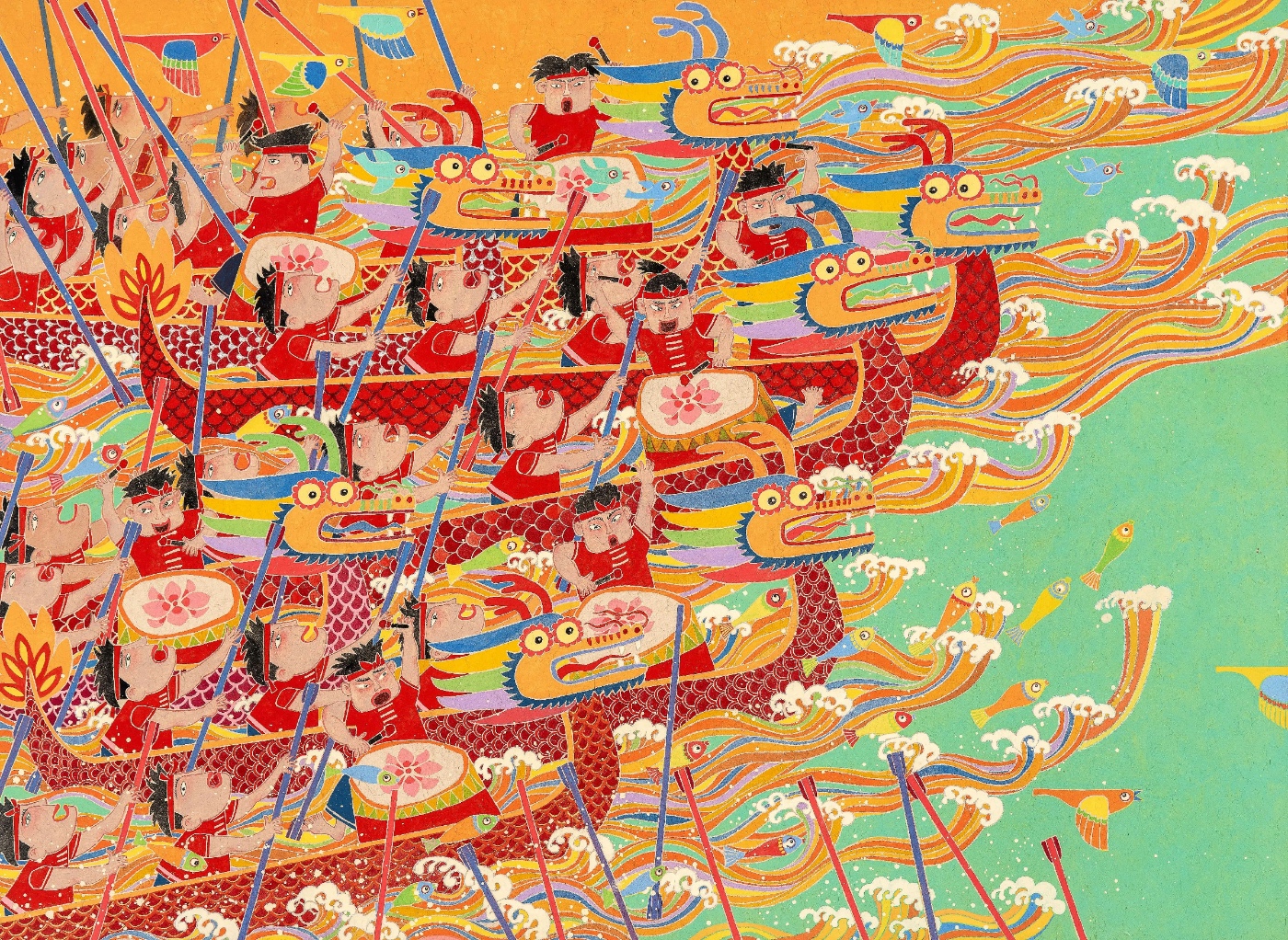 陈春红《争流》江苏