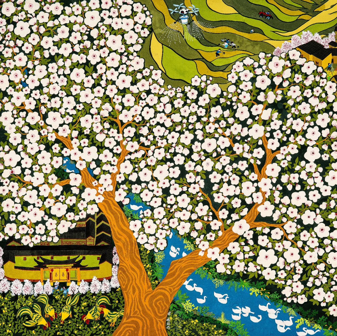 陈明权《春潮》福建