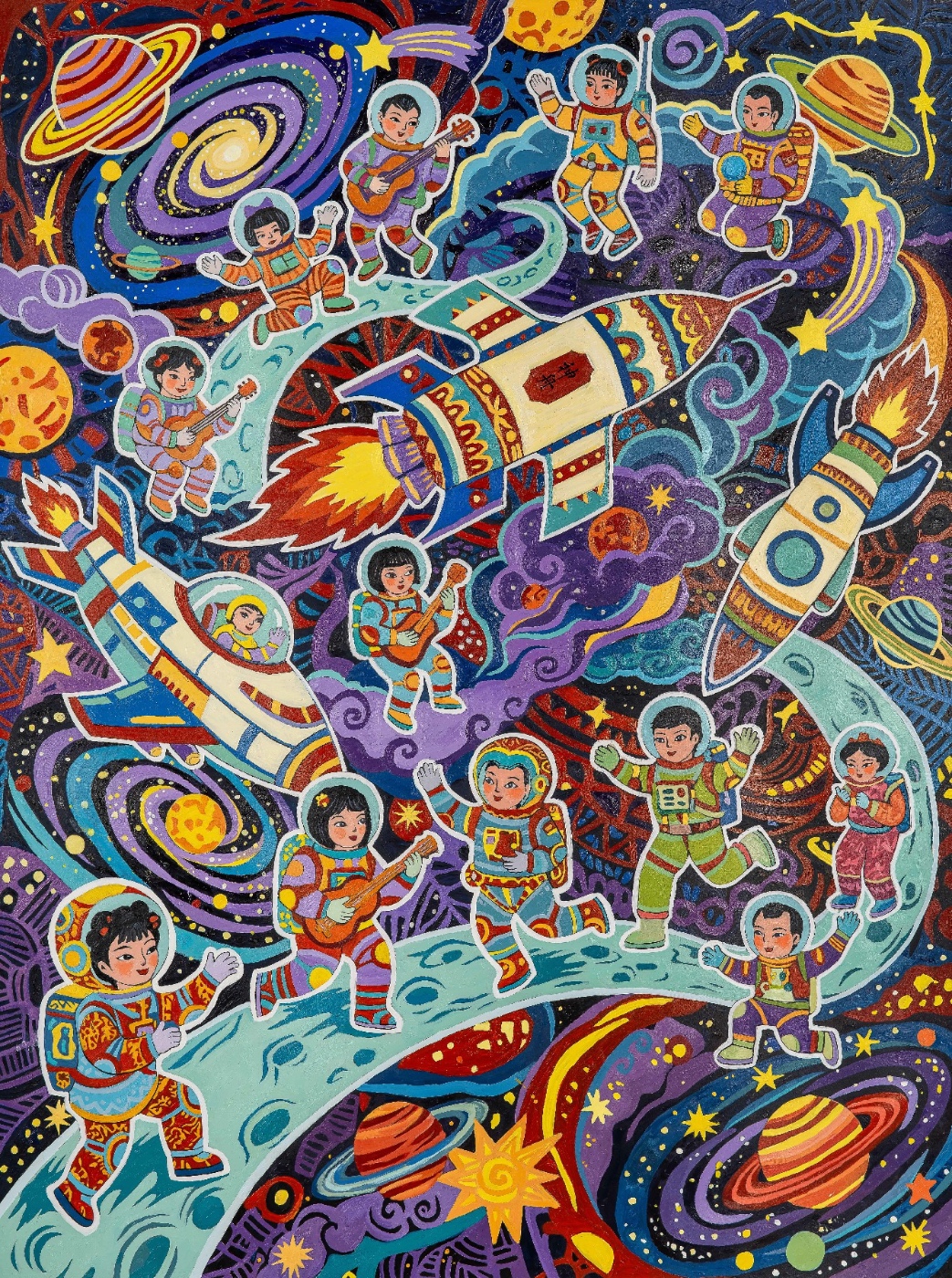 陈余洋、杨松武、陈国庆、蔡琴《星河踏歌·少年航天志》河南