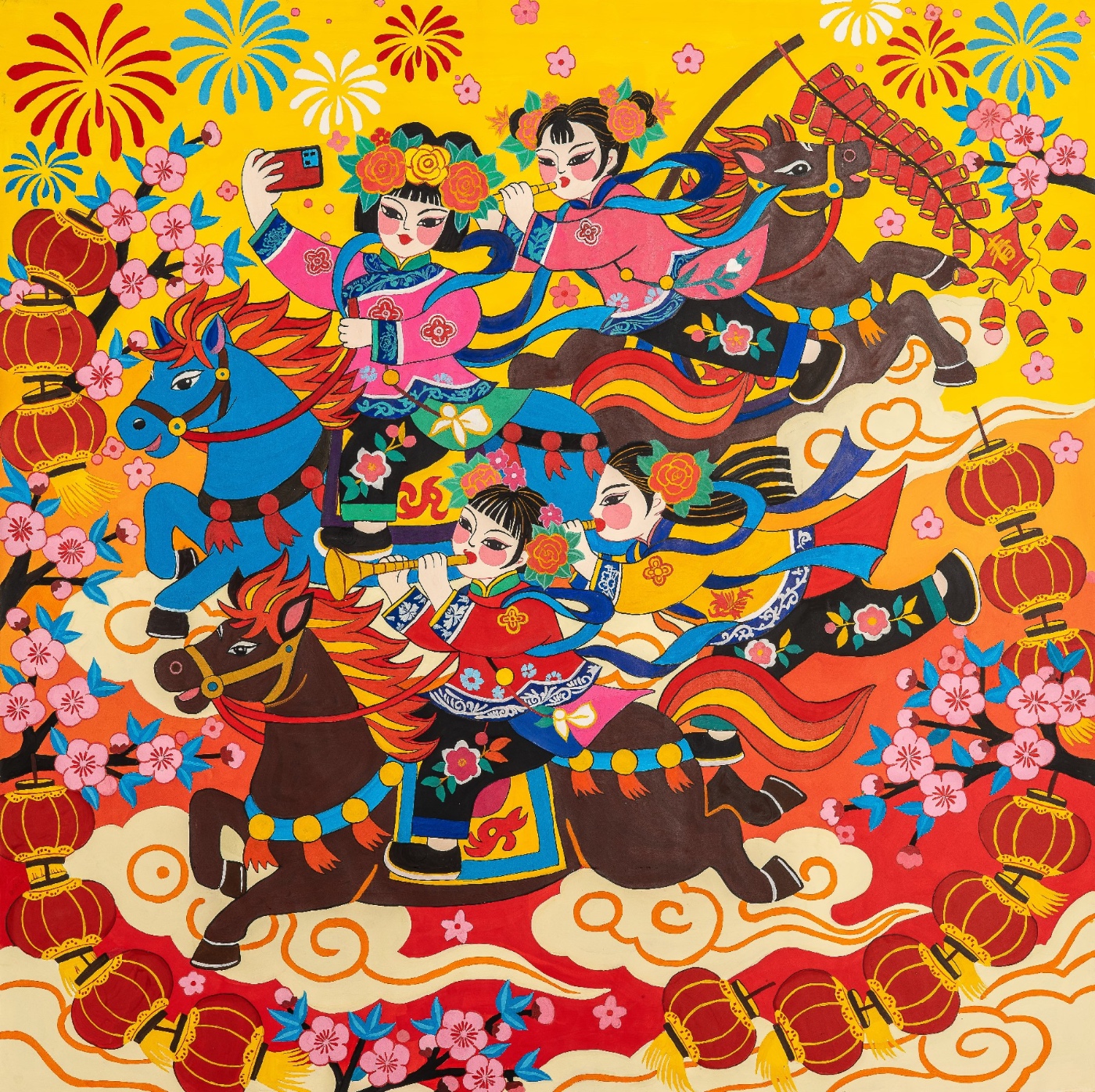 杜宗朝《骏马踏春录新章》河北