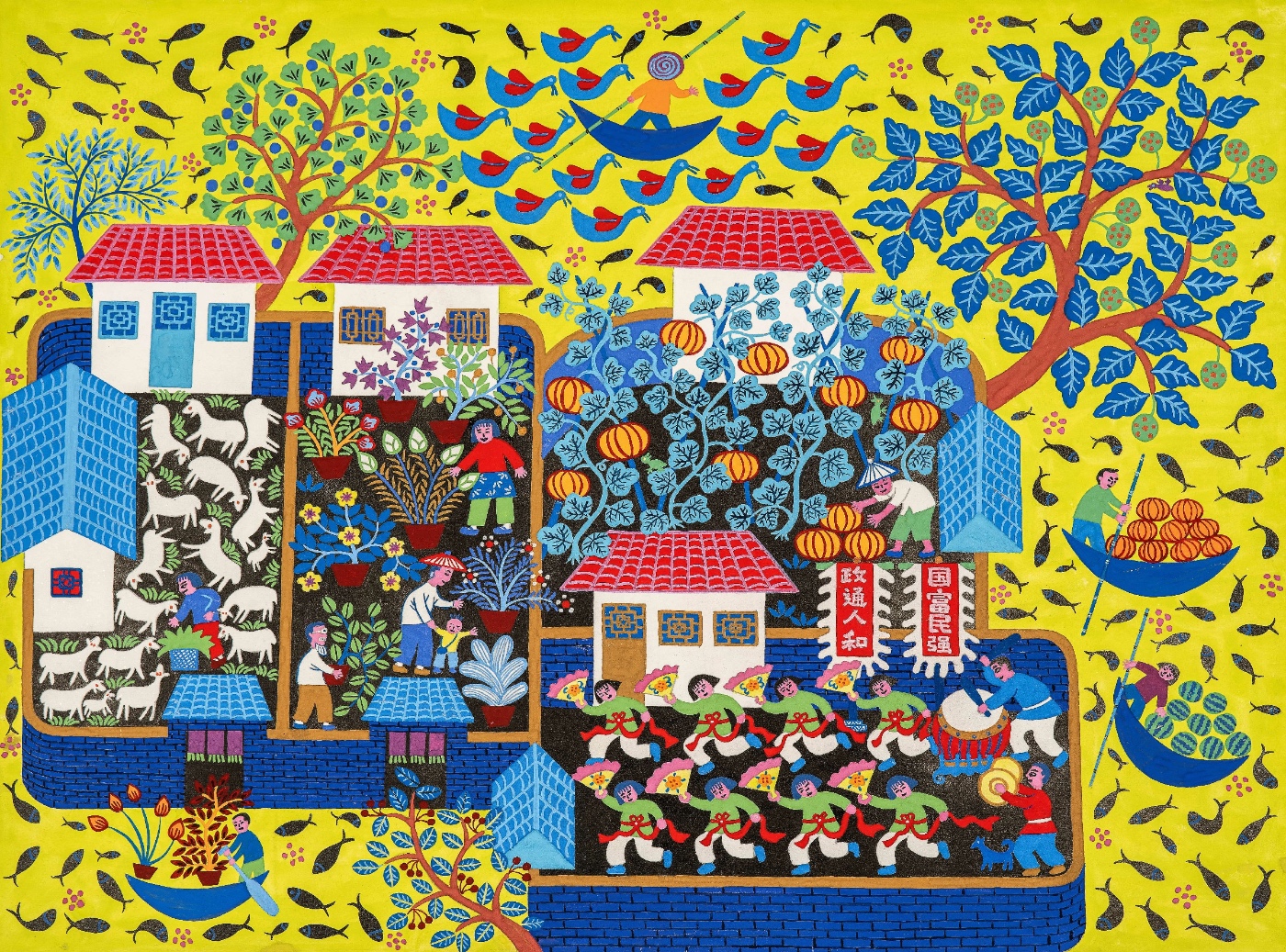 康念迎 《国富民强》 江西