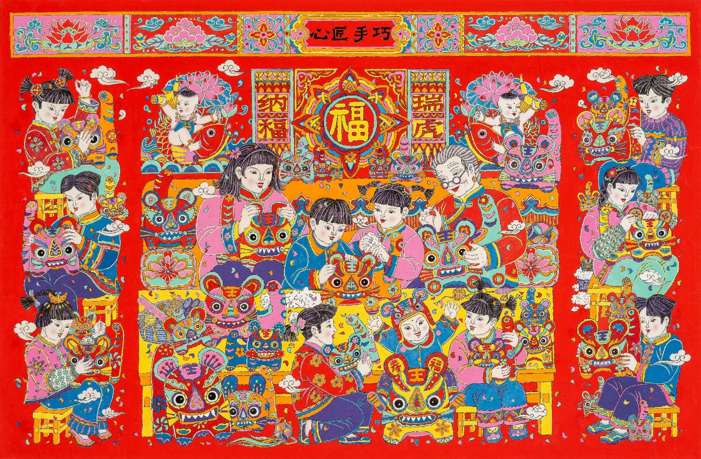 李恩霞 《巧手匠心·瑞虎纳福》 山东