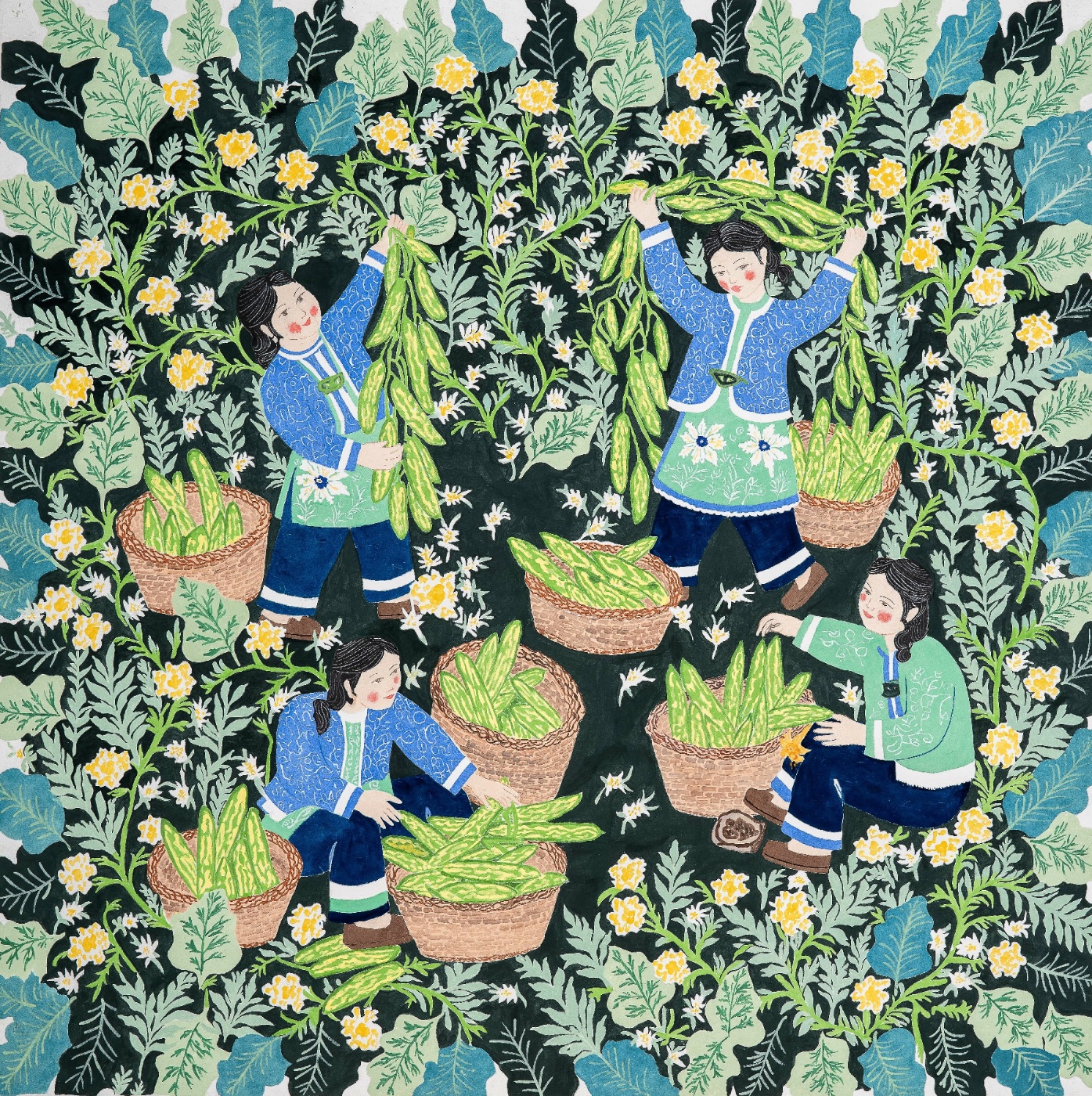 李红 《一篓清香入夏来》 江西