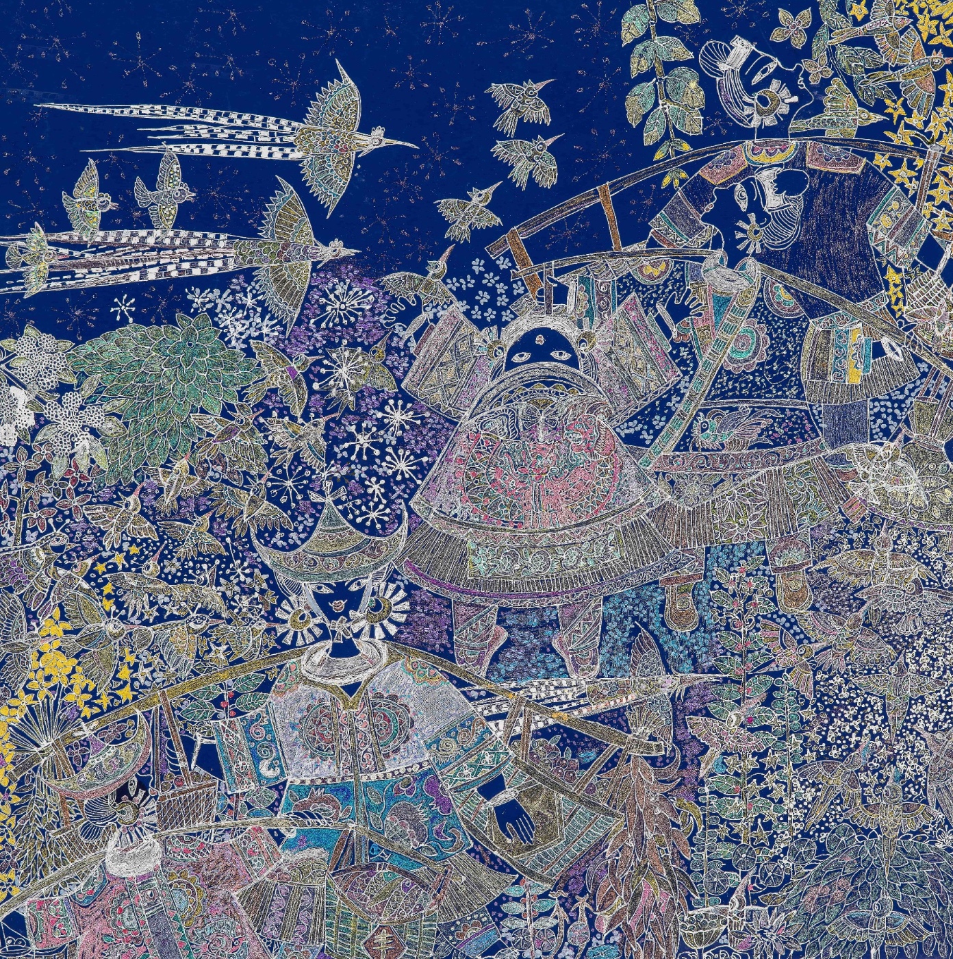 梁语果 《鸟逐清风入画来》 广西