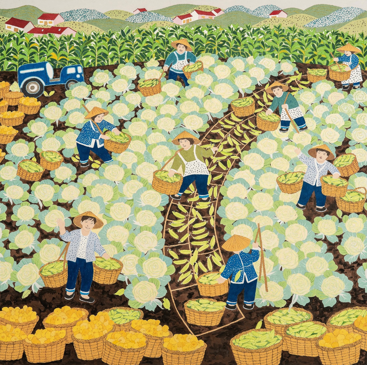 余丽耘 《绿野勤耕》 江西